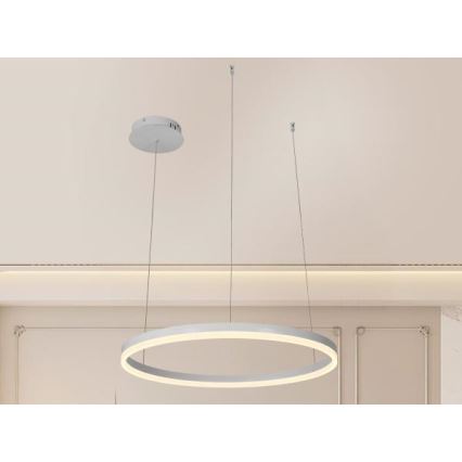Светодиодная подвесная люстра с регулированием яркости LED/42W/230V 3000-6500K + дистанционное управление