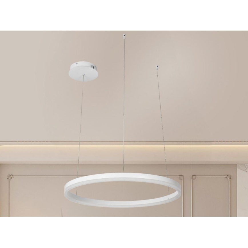 Светодиодная подвесная люстра с регулированием яркости LED/42W/230V 3000-6500K + дистанционное управление