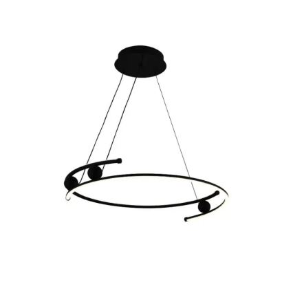 Светодиодная подвесная люстра с регулированием яркости LED/50W/230V 3000-6500K + дистанционное управление