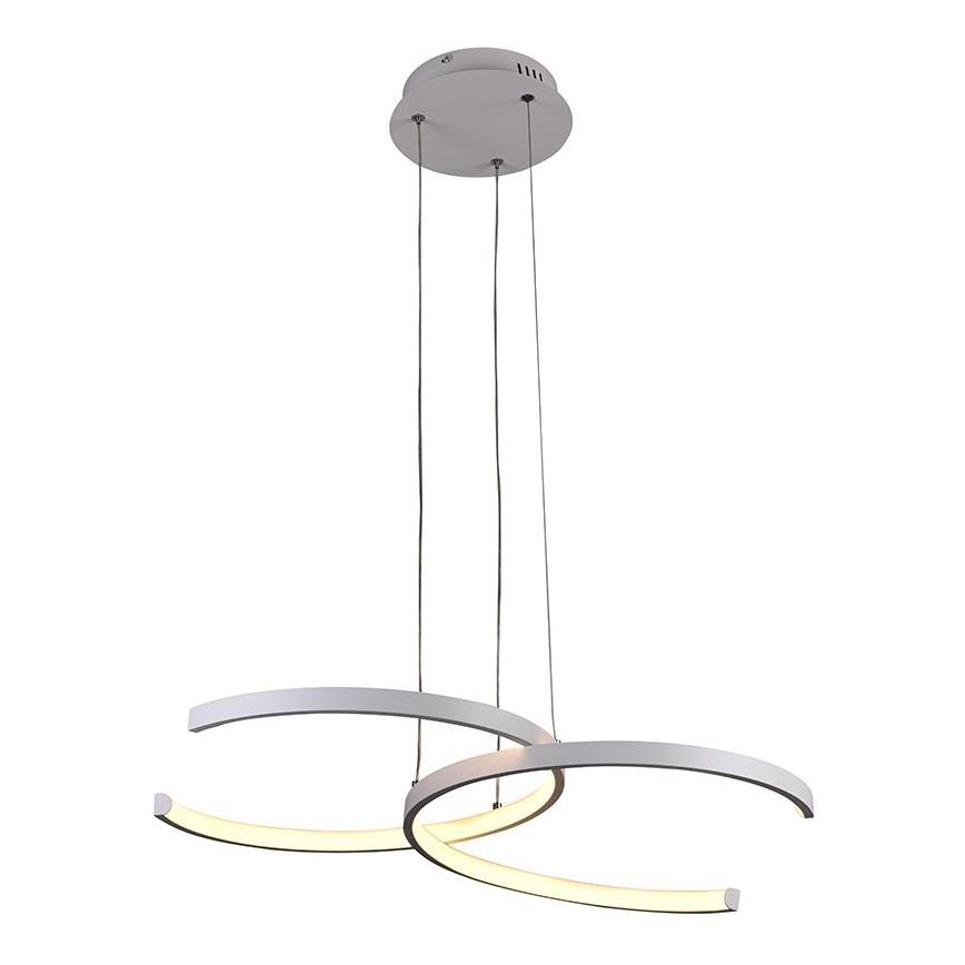 Светодиодная подвесная люстра с регулированием яркости LED/50W/230V 3000-6500K + дистанционное управление