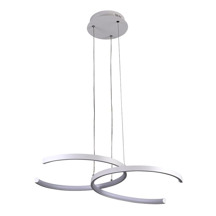 Светодиодная подвесная люстра с регулированием яркости LED/50W/230V 3000-6500K + дистанционное управление