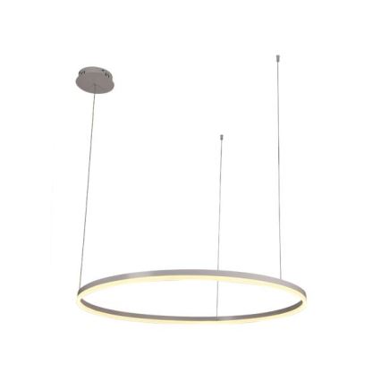 Светодиодная подвесная люстра с регулированием яркости LED/55W/230V 3000-6500K + дистанционное управление