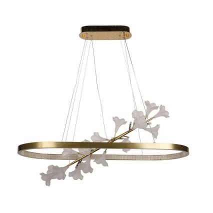 Светодиодная подвесная люстра с регулированием яркости LED/65W/230V 3000-6500K + дистанционное управление