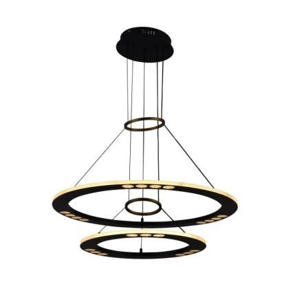 Светодиодная подвесная люстра с регулированием яркости LED/65W/230V 3000-6500K + дистанционное управление