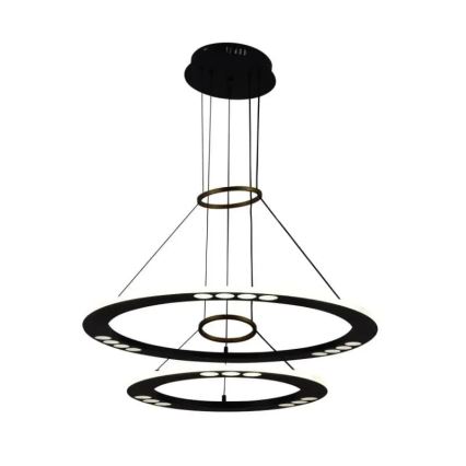Светодиодная подвесная люстра с регулированием яркости LED/65W/230V 3000-6500K + дистанционное управление