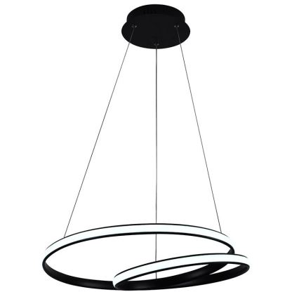 Светодиодная подвесная люстра с регулированием яркости LED/65W/230V 3000-6500K диаметр 56 см + дистанционное управление