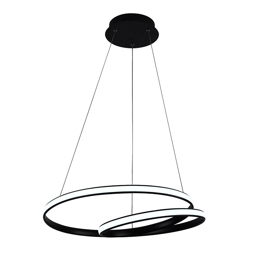Светодиодная подвесная люстра с регулированием яркости LED/65W/230V 3000-6500K диаметр 56 см + дистанционное управление