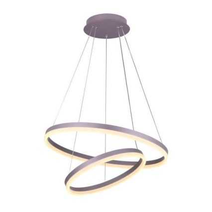 Светодиодная подвесная люстра с регулированием яркости LED/70W/230V 3000-6500K + дистанционное управление