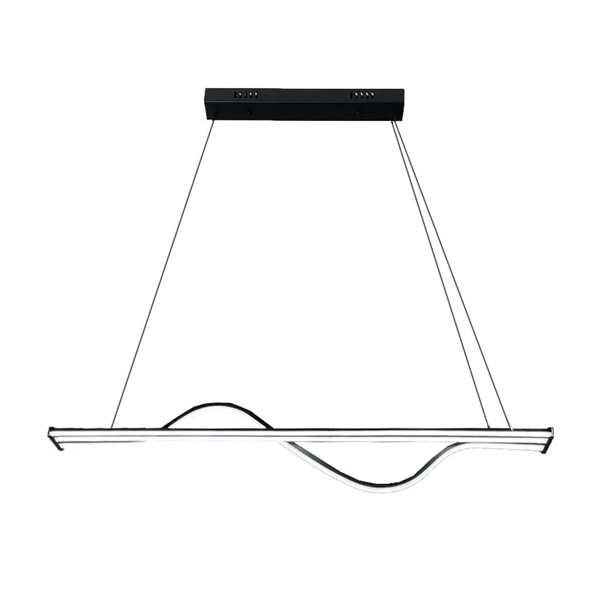 Светодиодная подвесная люстра с регулированием яркости LED/70W/230V 3000-6500K + дистанционное управление
