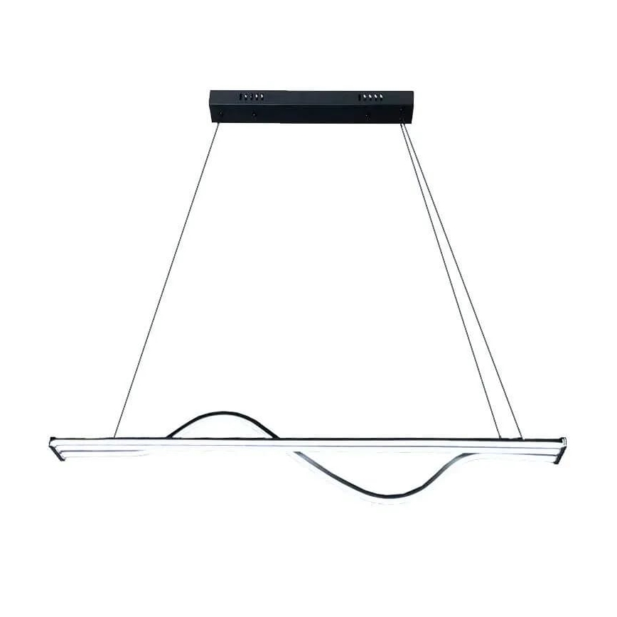 Светодиодная подвесная люстра с регулированием яркости LED/70W/230V 3000-6500K + дистанционное управление