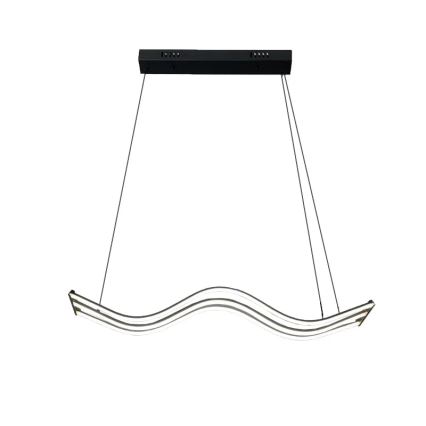 Светодиодная подвесная люстра с регулированием яркости LED/70W/230V 3000-6500K + дистанционное управление