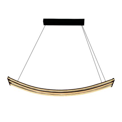 Светодиодная подвесная люстра с регулированием яркости LED/70W/230V 3000-6500K + дистанционное управление