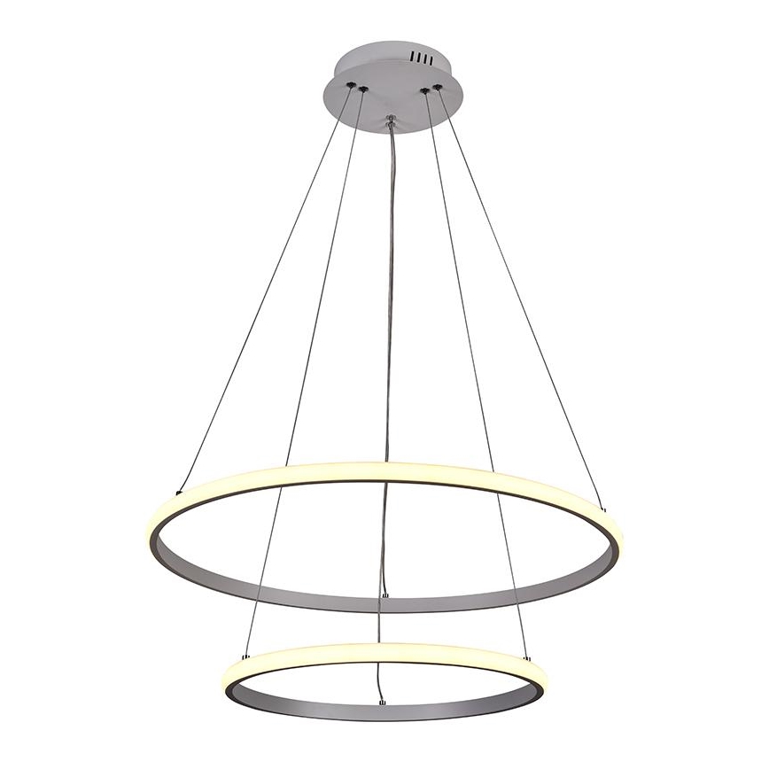 Светодиодная подвесная люстра с регулированием яркости LED/75W/230V 3000-6500K + дистанционное управление