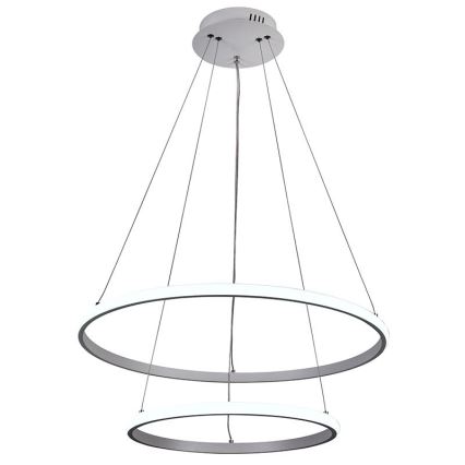 Светодиодная подвесная люстра с регулированием яркости LED/75W/230V 3000-6500K + дистанционное управление