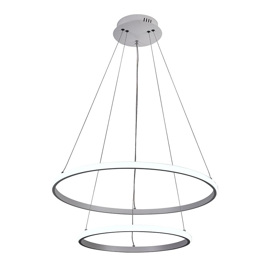 Светодиодная подвесная люстра с регулированием яркости LED/75W/230V 3000-6500K + дистанционное управление