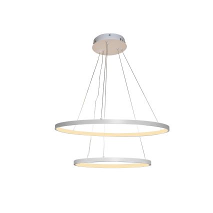 Светодиодная подвесная люстра с регулированием яркости LED/75W/230V 3000-6500K диаметр 60 см + дистанционное управление