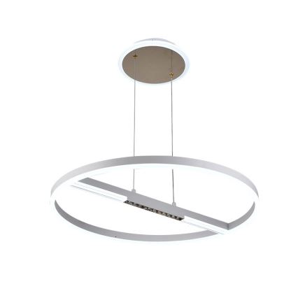 Светодиодная подвесная люстра с регулированием яркости LED/75W/230V 3000-6500K + дистанционное управление