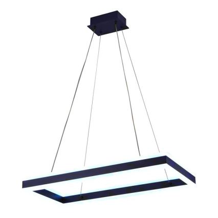 Светодиодная подвесная люстра с регулированием яркости LED/80W/230V 3000-6500K + дистанционное управление