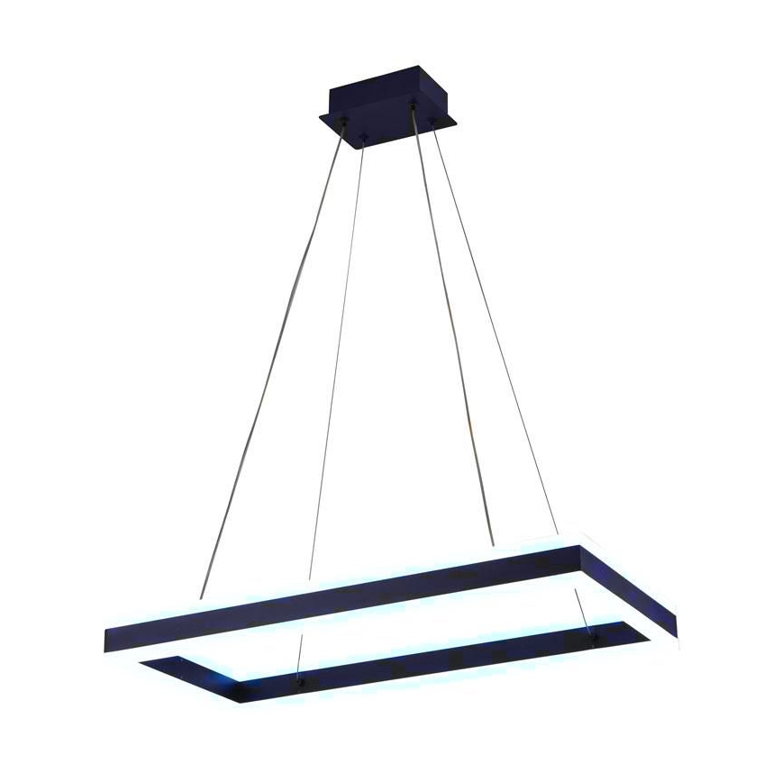 Светодиодная подвесная люстра с регулированием яркости LED/80W/230V 3000-6500K + дистанционное управление