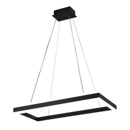 Светодиодная подвесная люстра с регулированием яркости LED/80W/230V 3000-6500K + дистанционное управление