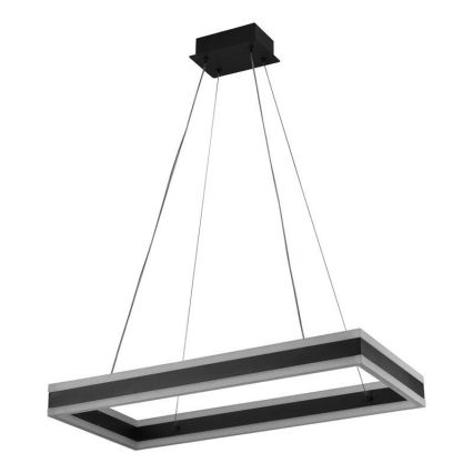 Светодиодная подвесная люстра с регулированием яркости LED/80W/230V 3000-6500K + дистанционное управление