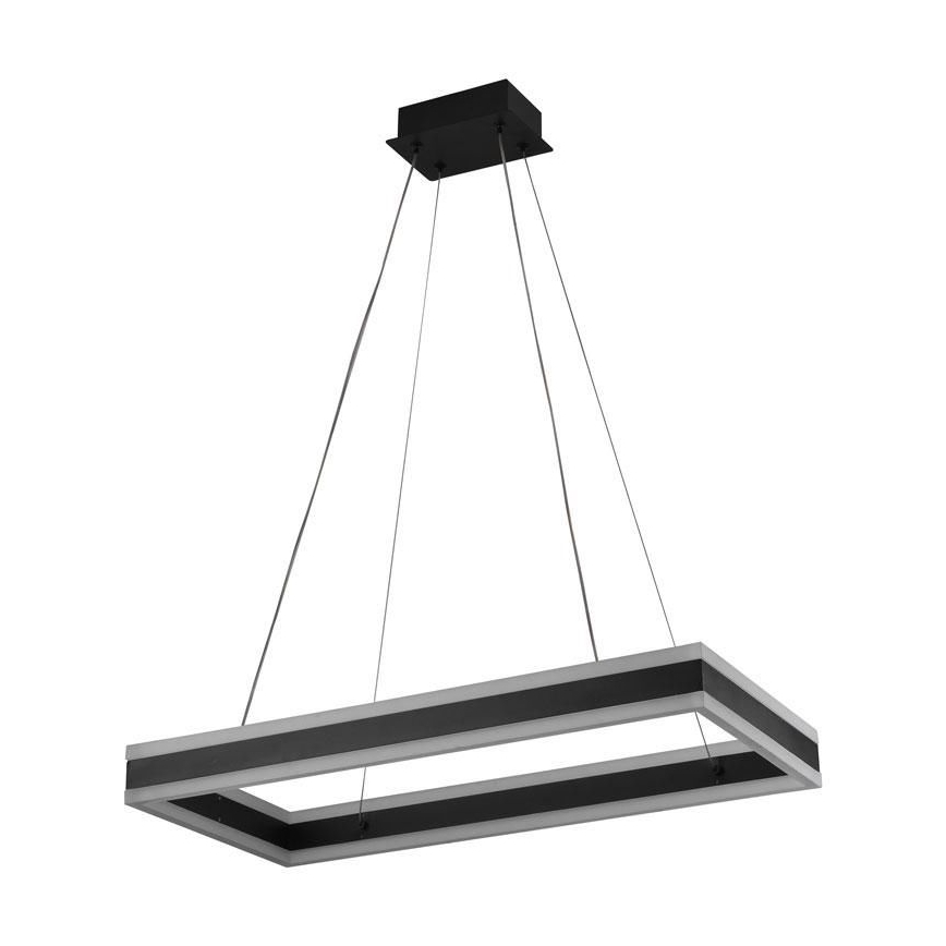 Светодиодная подвесная люстра с регулированием яркости LED/80W/230V 3000-6500K + дистанционное управление
