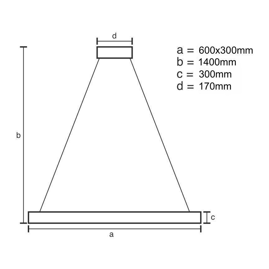 Светодиодная хрустальная подвесная люстра с регулированием яркости LED/80W/230V 3000-6500K золотистый + дистанционное управление