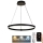 Светодиодная подвесная люстра с регулированием яркости LED/85W/230V 3000-6500K диаметр 60 см + дистанционное управление