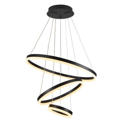 Светодиодная подвесная люстра с регулированием яркости LED/85W/230V 3000-6500K + дистанционное управление