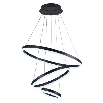 Светодиодная подвесная люстра с регулированием яркости LED/85W/230V 3000-6500K + дистанционное управление