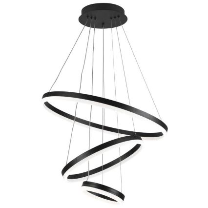 Светодиодная подвесная люстра с регулированием яркости LED/85W/230V 3000-6500K + дистанционное управление