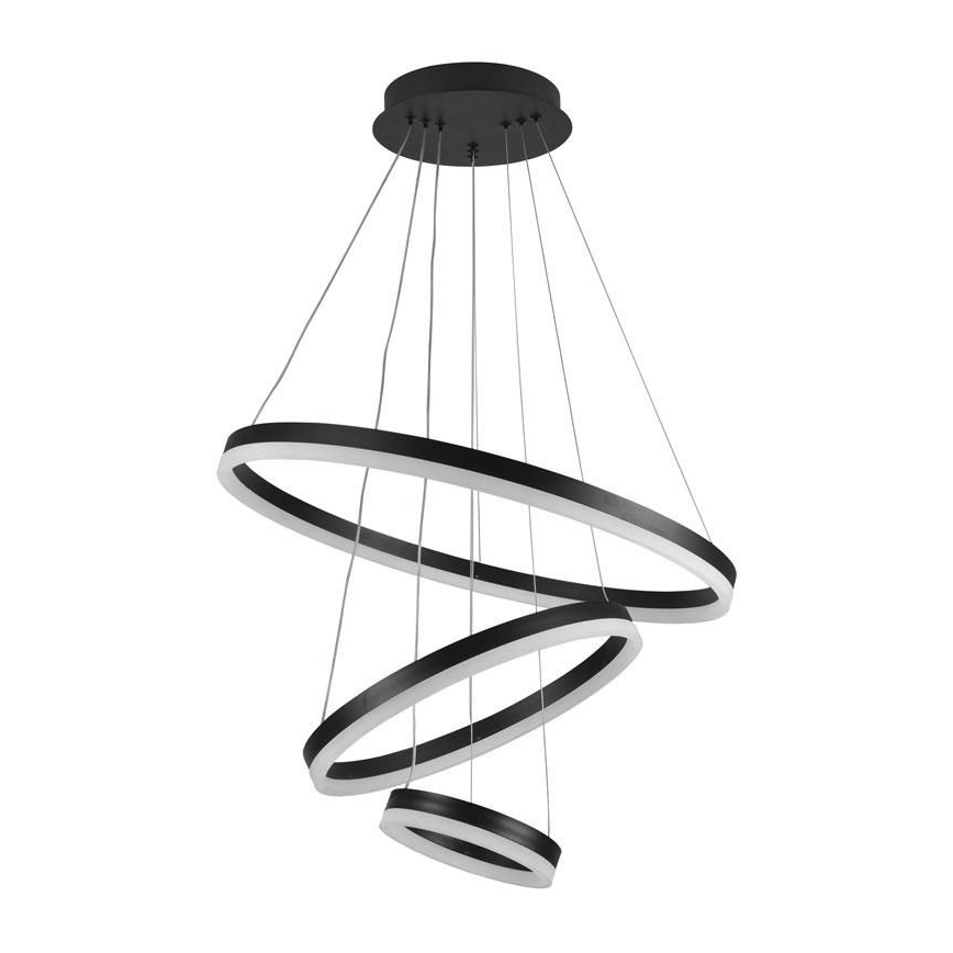 Светодиодная подвесная люстра с регулированием яркости LED/85W/230V 3000-6500K + дистанционное управление