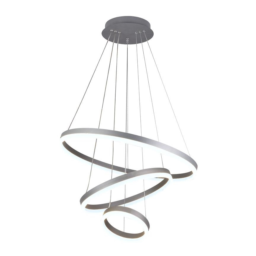 Светодиодная подвесная люстра с регулированием яркости LED/85W/230V 3000-6500K + дистанционное управление