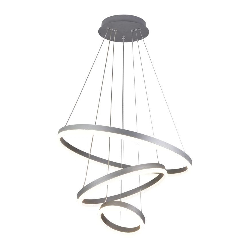 Светодиодная подвесная люстра с регулированием яркости LED/85W/230V 3000-6500K + дистанционное управление