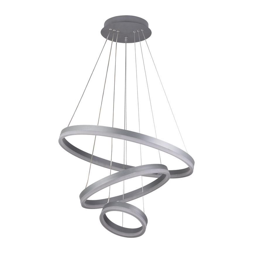 Светодиодная подвесная люстра с регулированием яркости LED/85W/230V 3000-6500K + дистанционное управление