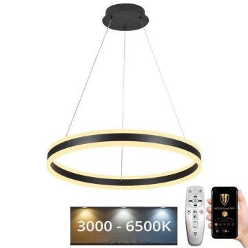 Светодиодная подвесная люстра с регулированием яркости LED/85W/230V 3000-6500K + дистанционное управление