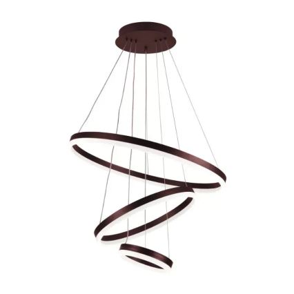 Светодиодная подвесная люстра с регулированием яркости LED/85W/230V 3000-6500K + дистанционное управление