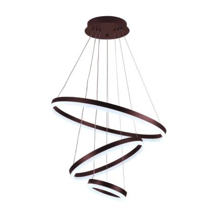 Светодиодная подвесная люстра с регулированием яркости LED/85W/230V 3000-6500K + дистанционное управление