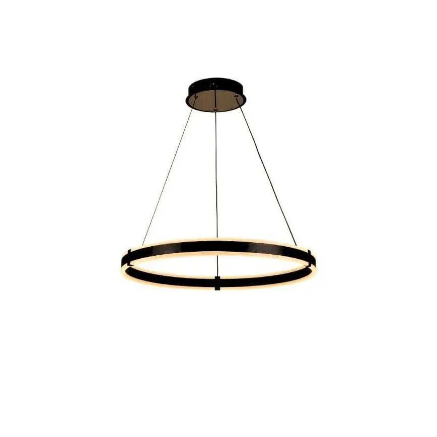 Светодиодная подвесная люстра с регулированием яркости LED/85W/230V 3000-6500K диаметр 60 см + дистанционное управление