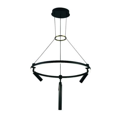 Светодиодная подвесная люстра с регулированием яркости LED/85W/230V 3000-6500K + дистанционное управление