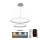 Светодиодная подвесная люстра с регулированием яркости LED/90W/230V 3000-6500K диаметр 60 см + дистанционное управление