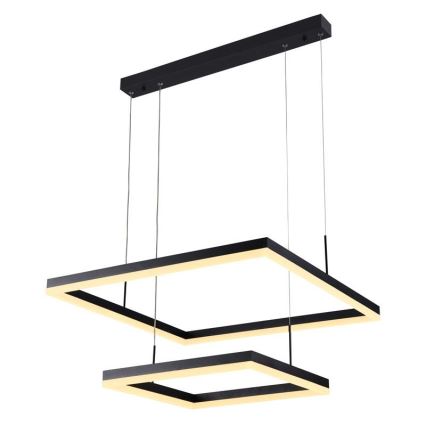 Светодиодная подвесная люстра с регулированием яркости LED/90W/230V 3000-6500K + дистанционное управление