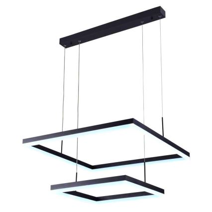 Светодиодная подвесная люстра с регулированием яркости LED/90W/230V 3000-6500K + дистанционное управление