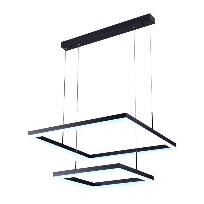 Светодиодная подвесная люстра с регулированием яркости LED/90W/230V 3000-6500K + дистанционное управление