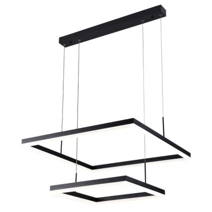 Светодиодная подвесная люстра с регулированием яркости LED/90W/230V 3000-6500K + дистанционное управление