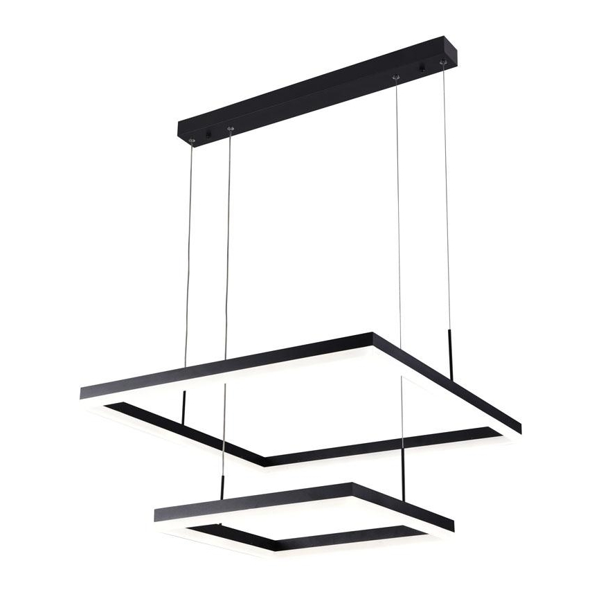 Светодиодная подвесная люстра с регулированием яркости LED/90W/230V 3000-6500K + дистанционное управление