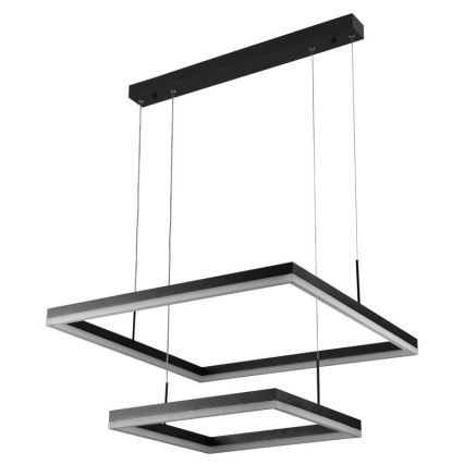 Светодиодная подвесная люстра с регулированием яркости LED/90W/230V 3000-6500K + дистанционное управление