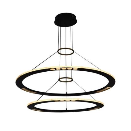 Светодиодная подвесная люстра с регулированием яркости LED/90W/230V 3000-6500K + дистанционное управление
