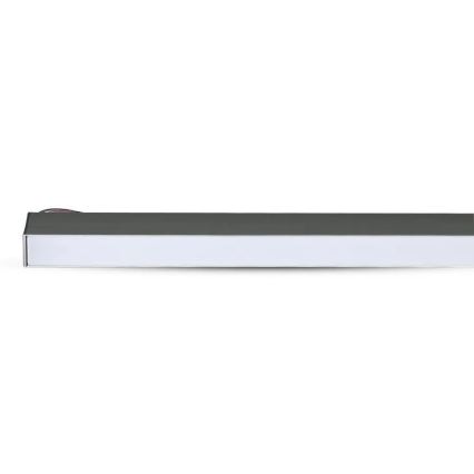 Светодиодная подвесная люстра SAMSUNG CHIP LED/40W/230V 4000K серебристый