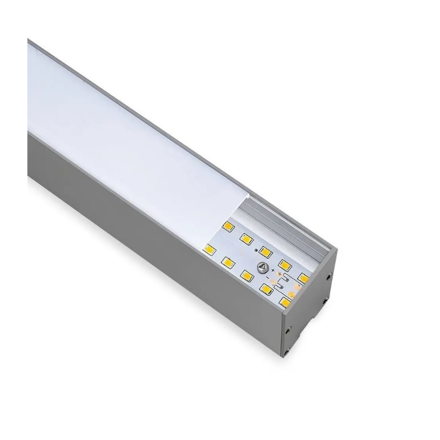 Светодиодная подвесная люстра SAMSUNG CHIP LED/40W/230V 4000K серебристый